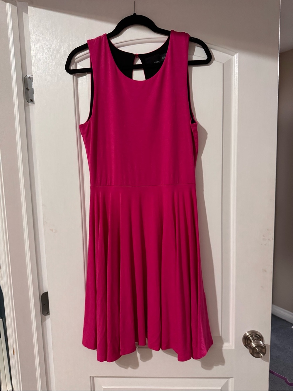Cynthia Rowley Fuchsia Sleeveless Midi Dress - Picture 2 of 4